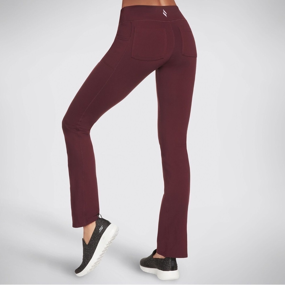 🌻 NEW (w/tags) Skechers Burgundy GO WALK OG Pant Regular Length Size Small